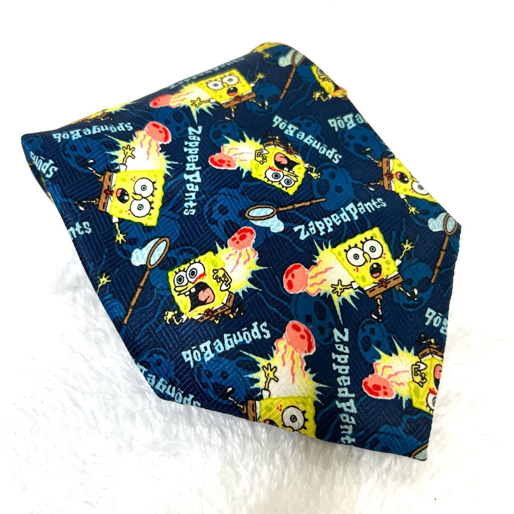 Vintage Y2K SpongeBob Square Pants Neck Tie